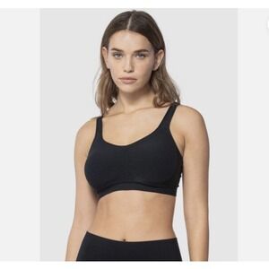 Underoutfit Comfort Shaping Bra Women's XS Black Wireless Style 457 Wire Free